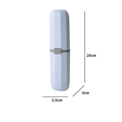 Portable Toothpaste Toothbrush Protect Holder Case Travel Camping Storage Box Protect Toothbrush Toothpaste from Dirt and Damage