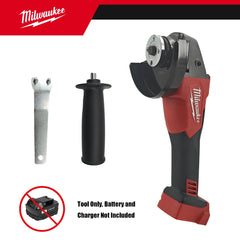 Milwaukee Angle Grinder 125mm Brushless Polishing Cutting Machine No-Lock Paddle Switch Electric Cordless Power Tools