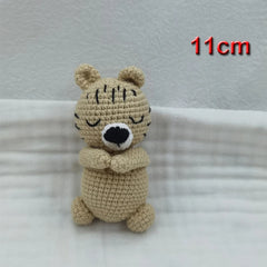 Handmade Kid Room Deco Stuffed Plush Toy Animal Amigurumi Handcrafts Kids Gifts Soft Hobby-Collections Birthday Sleeping Dolls