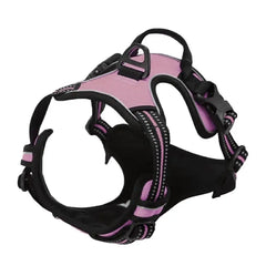 Adjustable No Pull Dog Harness Front Clip Reflective Comfortable Handle for Medium to Large Dogs Walking