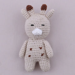 Handmade Kid Room Deco Stuffed Plush Toy Animal Amigurumi Handcrafts Kids Gifts Soft Hobby-Collections Birthday Sleeping Dolls