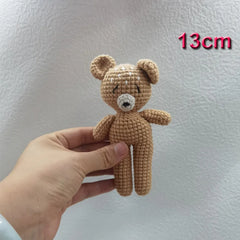 Handmade Kid Room Deco Stuffed Plush Toy Animal Amigurumi Handcrafts Kids Gifts Soft Hobby-Collections Birthday Sleeping Dolls