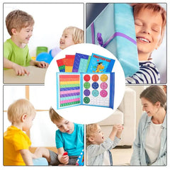 Magnetic Fraction Tiles Children Math Montessori Toys Fraction Book Set Arithmetic Teaching Aid Kids Educational Learning Toys