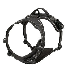 Adjustable No Pull Dog Harness Front Clip Reflective Comfortable Handle for Medium to Large Dogs Walking