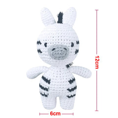 Handmade Kid Room Deco Stuffed Plush Toy Animal Amigurumi Handcrafts Kids Gifts Soft Hobby-Collections Birthday Sleeping Dolls