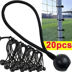 Outdoor Elastic Ball Rope Bungee Cords Portable Tent Fixing Tarpaulin Awning Canopy Heavy Duty Tarp Tie Down for Shelter Cargo