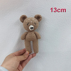 Handmade Kid Room Deco Stuffed Plush Toy Animal Amigurumi Handcrafts Kids Gifts Soft Hobby-Collections Birthday Sleeping Dolls