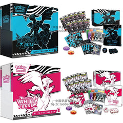 In Stock Original Pokemon Card PTCG Game Collection Cards American Version SV10.5 WHITE FLARE BLACK BOLT ELITE TRAINER BOX