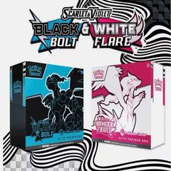 In Stock Original Pokemon Card PTCG Game Collection Cards American Version SV10.5 WHITE FLARE BLACK BOLT ELITE TRAINER BOX