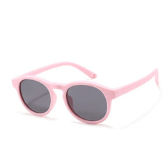 Soft Baby Sunglasses with Adjustable Strap for Toddler Newborn Infant 0-36 Months Summer Polarized Sunglasses 100% UV Protection