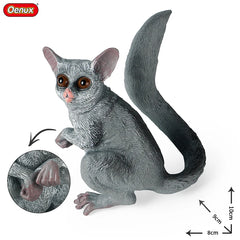 Oenux Classic Australian Wild Animals Kangaroos Koala Ostriches Mole Wombat Model Action Figure Figurine Education Toy Kid Gift