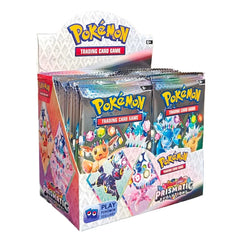 360pcs Pokemon Card Scarlet & Violet Prismatic Evolutions Pokemon Box English Booster Battle 151 Ultra Prism Booster Battle Card