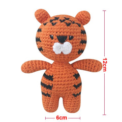 Handmade Kid Room Deco Stuffed Plush Toy Animal Amigurumi Handcrafts Kids Gifts Soft Hobby-Collections Birthday Sleeping Dolls