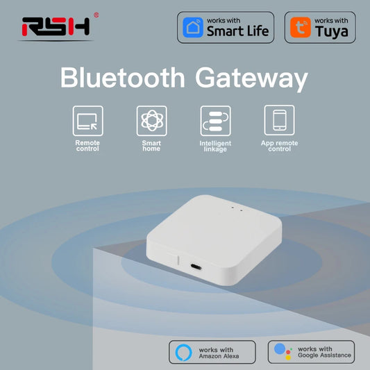 Bluetooth Gateway Hub Smart Home Bridge Support Fingerbot Tuya Bluetooth Device Smart Life App Remote Control Mesh Bridge