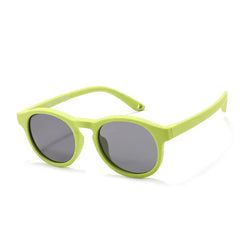 Soft Baby Sunglasses with Adjustable Strap for Toddler Newborn Infant 0-36 Months Summer Polarized Sunglasses 100% UV Protection