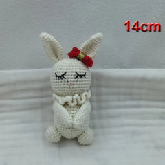Handmade Kid Room Deco Stuffed Plush Toy Animal Amigurumi Handcrafts Kids Gifts Soft Hobby-Collections Birthday Sleeping Dolls