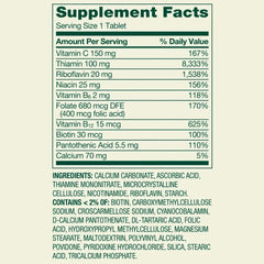 Spring Valley Super B-Complex 250 Tablets – Dietary Supplement, Free Shipping