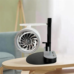 Turbo Desktop Fan - Turbofan Engine Design for Office/Bedroom"