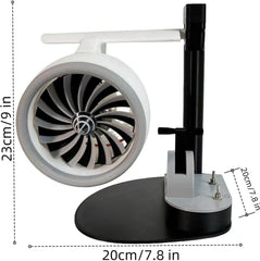 Turbo Desktop Fan - Turbofan Engine Design for Office/Bedroom"