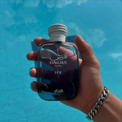 RASASI Hawas Ice for Men Eau de Parfum, 100ml (3.38 oz), Premium Arabian Fragrance - Best Holiday Gift
