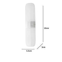 Portable Toothpaste Toothbrush Protect Holder Case Travel Camping Storage Box Protect Toothbrush Toothpaste from Dirt and Damage