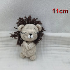 Handmade Kid Room Deco Stuffed Plush Toy Animal Amigurumi Handcrafts Kids Gifts Soft Hobby-Collections Birthday Sleeping Dolls