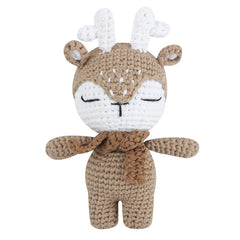 Handmade Kid Room Deco Stuffed Plush Toy Animal Amigurumi Handcrafts Kids Gifts Soft Hobby-Collections Birthday Sleeping Dolls