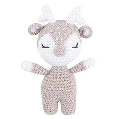 Handmade Kid Room Deco Stuffed Plush Toy Animal Amigurumi Handcrafts Kids Gifts Soft Hobby-Collections Birthday Sleeping Dolls