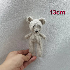 Handmade Kid Room Deco Stuffed Plush Toy Animal Amigurumi Handcrafts Kids Gifts Soft Hobby-Collections Birthday Sleeping Dolls