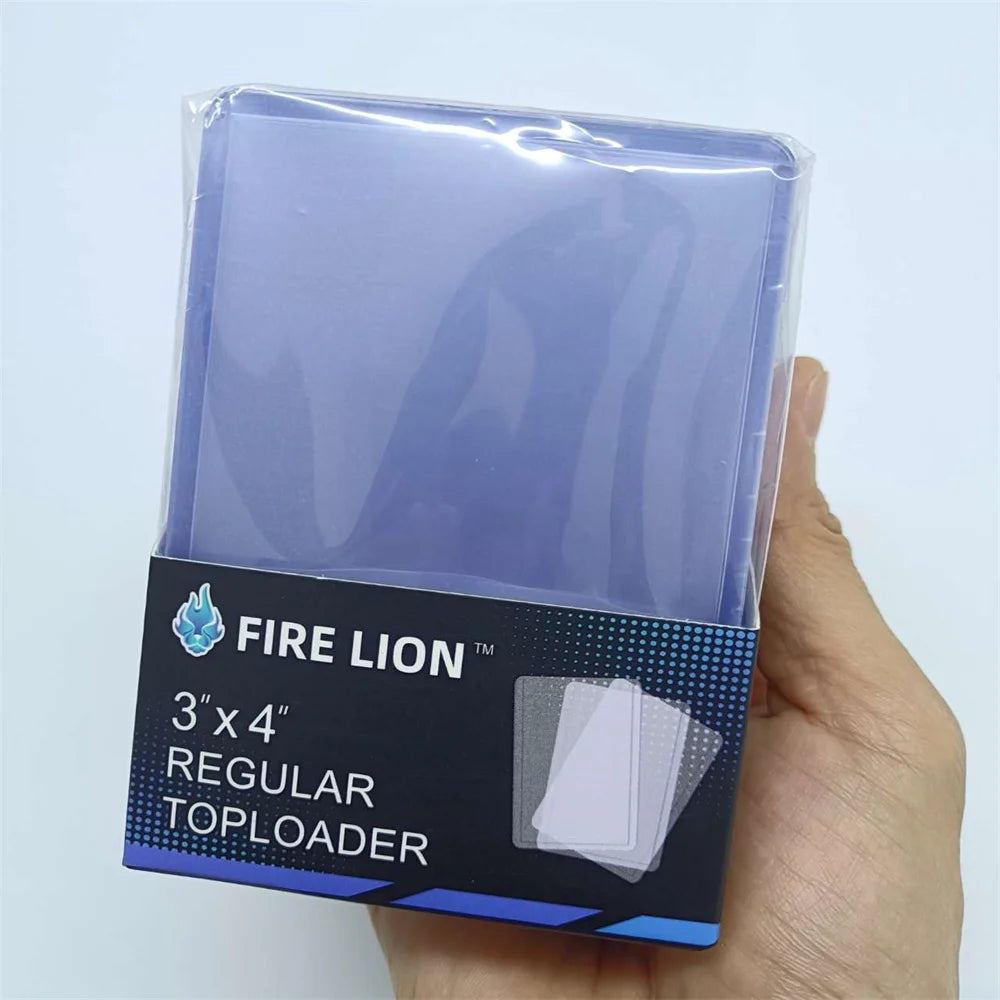 25pcs Top Loaders 200pcs Trading Card Sleeves 35pt 3”X 4“ Rigid Sport Card Protector Hard Sleeves Toploader for MTG Yugioh Card