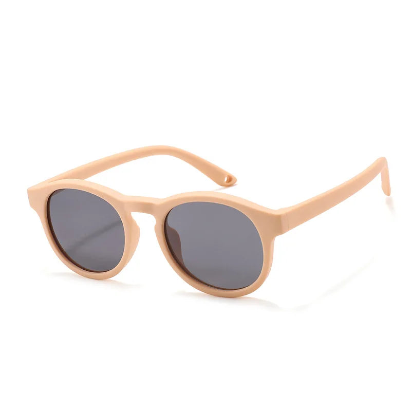 Soft Baby Sunglasses with Adjustable Strap for Toddler Newborn Infant 0-36 Months Summer Polarized Sunglasses 100% UV Protection