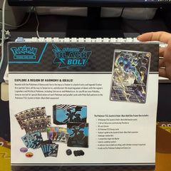 In Stock Original Pokemon Card PTCG Game Collection Cards American Version SV10.5 WHITE FLARE BLACK BOLT ELITE TRAINER BOX