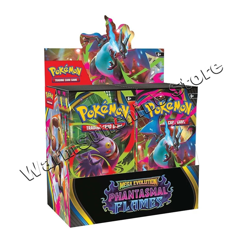 Original Pokemon Card PTCG English Trading Cards US Version Series Box Children Birthday Gifts Toys