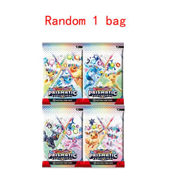 360pcs Pokemon Card Scarlet & Violet Prismatic Evolutions Pokemon Box English Booster Battle 151 Ultra Prism Booster Battle Card