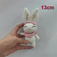 Handmade Kid Room Deco Stuffed Plush Toy Animal Amigurumi Handcrafts Kids Gifts Soft Hobby-Collections Birthday Sleeping Dolls