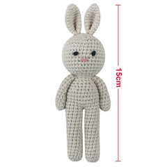 Handmade Kid Room Deco Stuffed Plush Toy Animal Amigurumi Handcrafts Kids Gifts Soft Hobby-Collections Birthday Sleeping Dolls