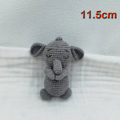 Handmade Kid Room Deco Stuffed Plush Toy Animal Amigurumi Handcrafts Kids Gifts Soft Hobby-Collections Birthday Sleeping Dolls