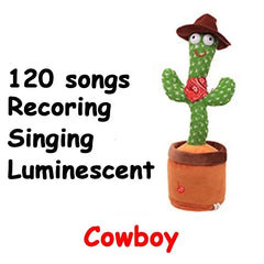 Dancing Talking Cactus Toys Birthday Present Dancing Cactus Electronic Plush Toy Home Decoration for Children Xmas Gifts