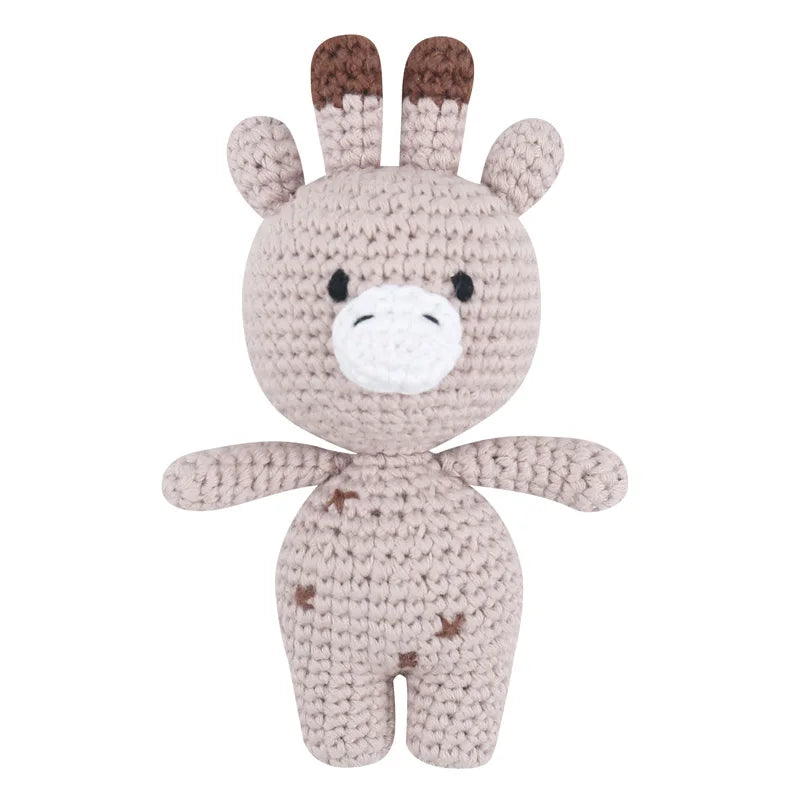 Handmade Kid Room Deco Stuffed Plush Toy Animal Amigurumi Handcrafts Kids Gifts Soft Hobby-Collections Birthday Sleeping Dolls