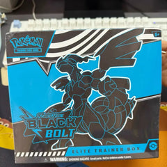 In Stock Original Pokemon Card PTCG Game Collection Cards American Version SV10.5 WHITE FLARE BLACK BOLT ELITE TRAINER BOX