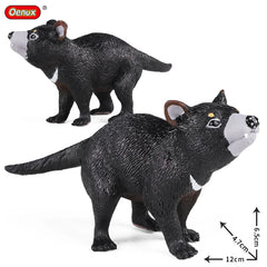 Oenux Classic Australian Wild Animals Kangaroos Koala Ostriches Mole Wombat Model Action Figure Figurine Education Toy Kid Gift
