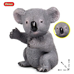 Oenux Classic Australian Wild Animals Kangaroos Koala Ostriches Mole Wombat Model Action Figure Figurine Education Toy Kid Gift