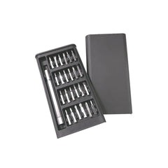 25 in 1 Mini Screwdriver Set Flat Head/Cross Shaped Household Manual Repair Tools for Cell Phone Glasses Computer Tablet Detach