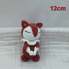 Handmade Kid Room Deco Stuffed Plush Toy Animal Amigurumi Handcrafts Kids Gifts Soft Hobby-Collections Birthday Sleeping Dolls