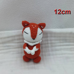 Handmade Kid Room Deco Stuffed Plush Toy Animal Amigurumi Handcrafts Kids Gifts Soft Hobby-Collections Birthday Sleeping Dolls