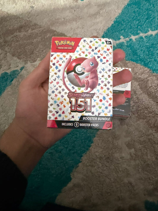 Pokémon TCG Scarlet & Violet 151 Booster Bundle Brand New Factory Sealed 6 Booster Packs