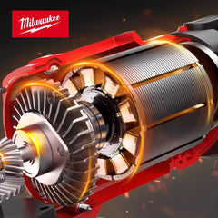 125mm Brushless Angle Grinder Compatible with Milwaukee Battery No-Lock Cutting & Polishing Tool ⭐