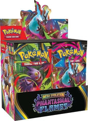 pokemon phantasamal flames booster box (pack of 36)