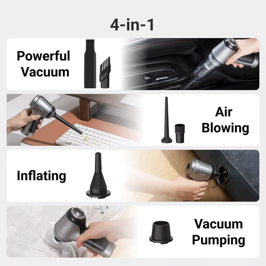 xCool Small Cordless Handheld Car Vacuum Cleaner for Car, Home, Pet