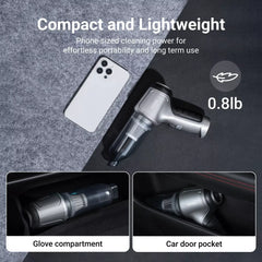 xCool Small Cordless Handheld Car Vacuum Cleaner for Car, Home, Pet